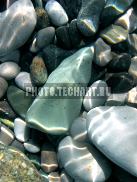морские камни в воде / Фоны и фактуры / природные