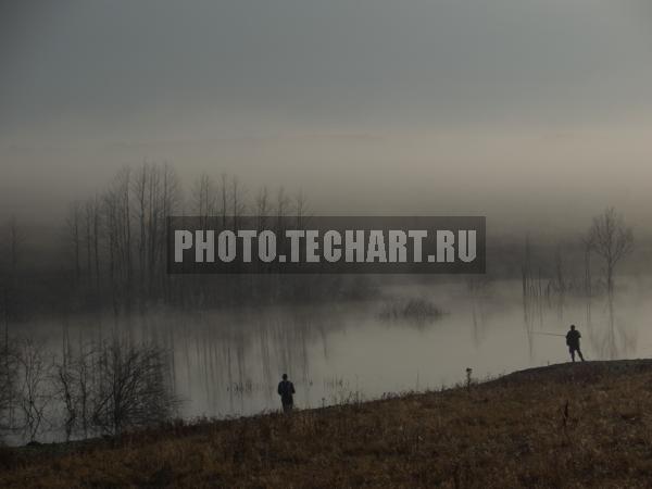 рыбаки на рассвете / Отдых и развлечения / отдых на природе