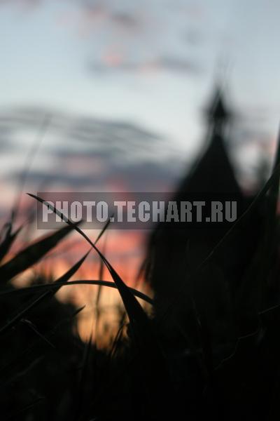 силуэт тульского кремля / Город, архитектура / городской пейзаж