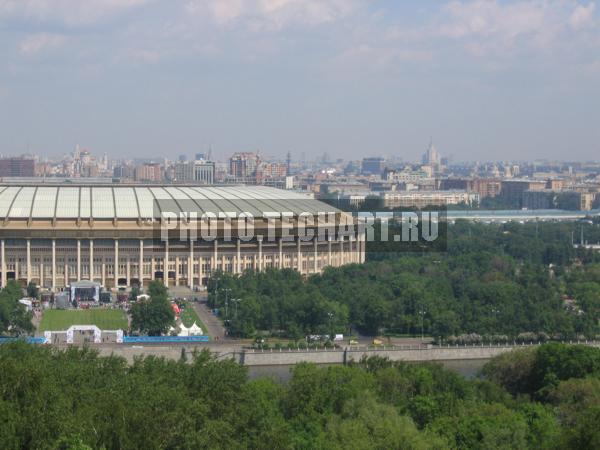 Москва. Лужники. Большая спортивная арена / Город, архитектура / городской пейзаж