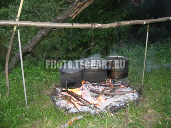 уха на костре / Отдых и развлечения / отдых на природе