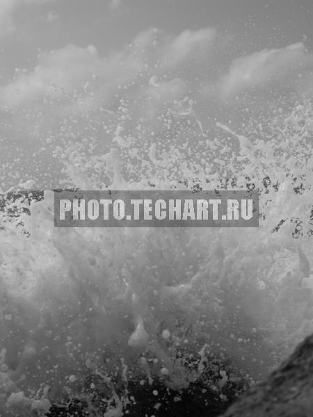 разбивающаяся волна / Природа / моря и океаны