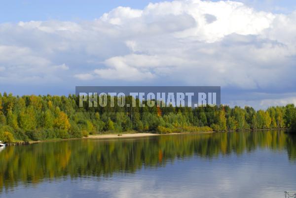 река осенью / Природа / реки и озера