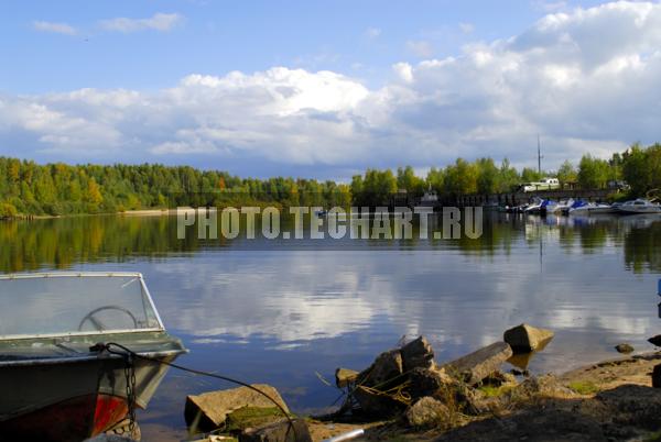 порт / Техника, транспорт / Водный