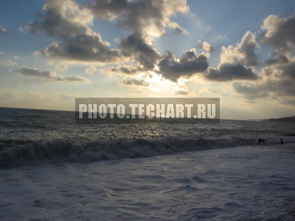 закат на море / Природа / небо и облака