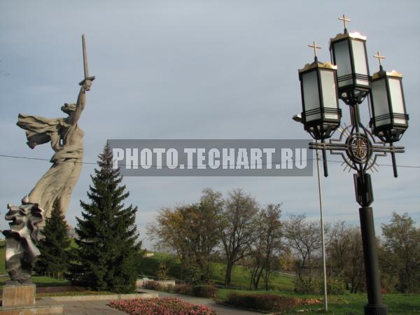 На Мамаевом Кургане / Город, архитектура / городской пейзаж