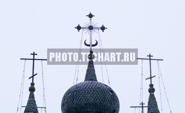 кресты куполов / Город, архитектура / архитектура и скульптура