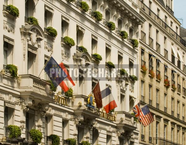 улицы Парижа.Hotel Westminster. Opera, place Vendome / Город, архитектура / архитектура и скульптура