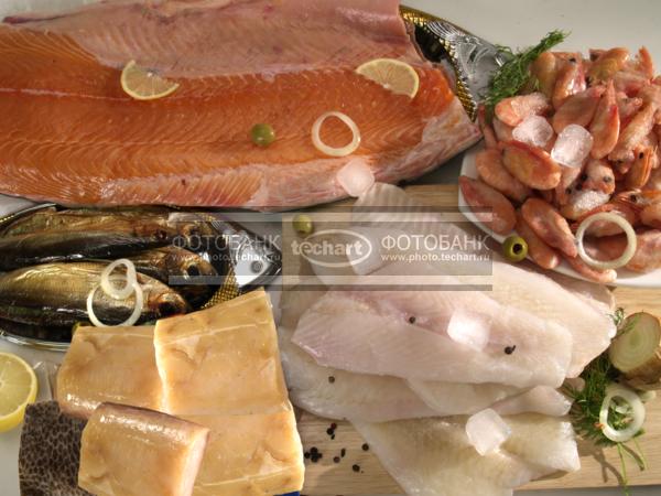 ассорти из морепродуктов / Еда и напитки / продукты