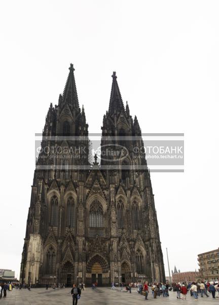 Германия. Кельн. Кельнский собор. Germany. Koln. / Город, архитектура / архитектура и скульптура