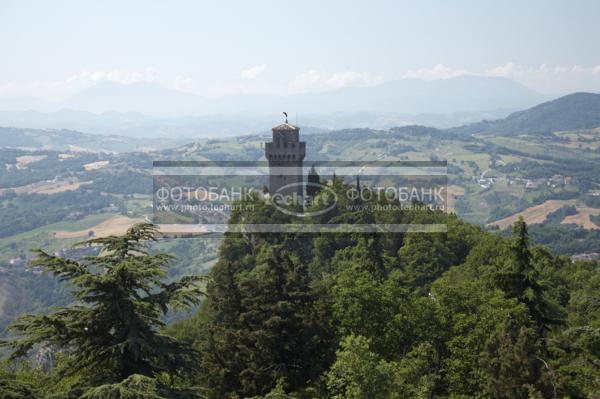 Сан-Марино. Третья башня свободы. Монтале. San-Marino. Terza Torre. Montale. / Город, архитектура / городской пейзаж