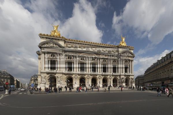 Франция. Париж. Гранд Опера. France. Paris. Grand Opera. / Город, архитектура / архитектура и скульптура