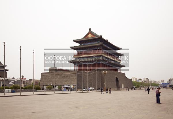 Китай. Пекин. Мавзолей Мао Цзедуна. China. Beijing. Mao's mausoleum. / Город, архитектура / архитектура и скульптура