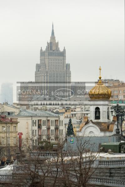 Москва / Город, архитектура / городской пейзаж