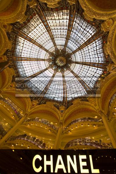 Купол галереи Лафайет. Galeries Lafayette Coupole / Интерьер / интерьер