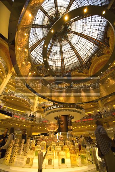 Купол галереи Лафайет. Galeries Lafayette Coupole / Интерьер / интерьер