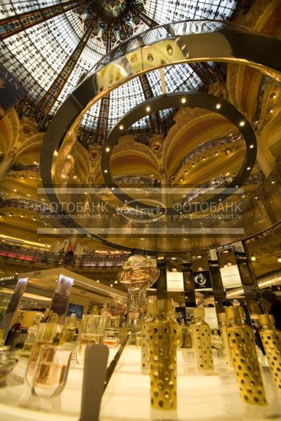 Купол галереи Лафайет. Galeries Lafayette Coupole / Интерьер / интерьер