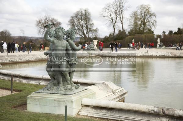 Франция. Версаль. France. Versailles. / Город, архитектура / сады и парки