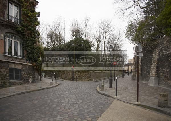 Франция. Париж. Монмартр. France. Paris. Montmartre. / Город, архитектура / городской пейзаж