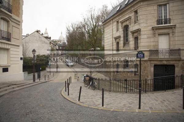 Франция. Париж. Монмартр. France. Paris. Montmartre. / Город, архитектура / городской пейзаж