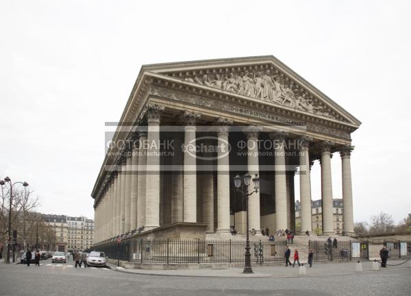 Франция. Париж. Храм Святой Марии Магдалены. France. Paris. Mary Magdalenae Church. / Город, архитектура / архитектура и скульптура