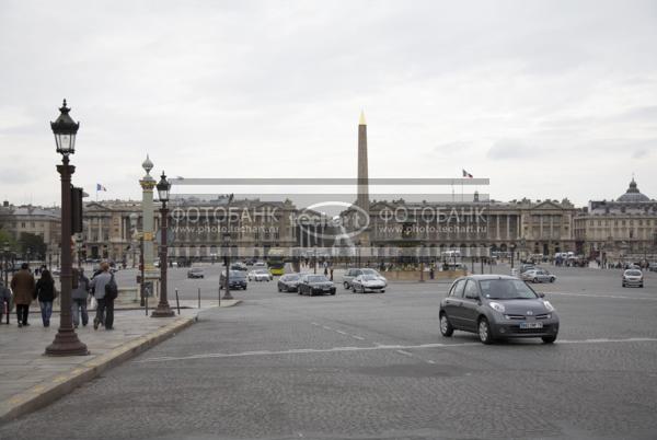 Франция. Париж. Площадь Согласия. France. Paris. / Город, архитектура / городской пейзаж