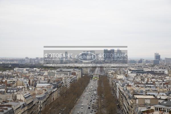 Франция. Париж. Ля Дефанс. France. Paris. La Defence. / Город, архитектура / городской пейзаж