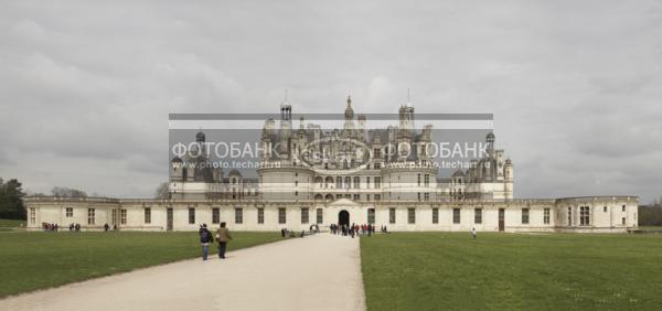 Франция. Долина Луары. Замок Шамбор. France. Paris. Comte de Chambord. / Город, архитектура / архитектура и скульптура