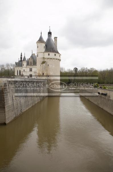 Франция. Долина Луары. Замок Шенонсо. France. Paris. Chateau de Chenonceau. / Город, архитектура / архитектура и скульптура