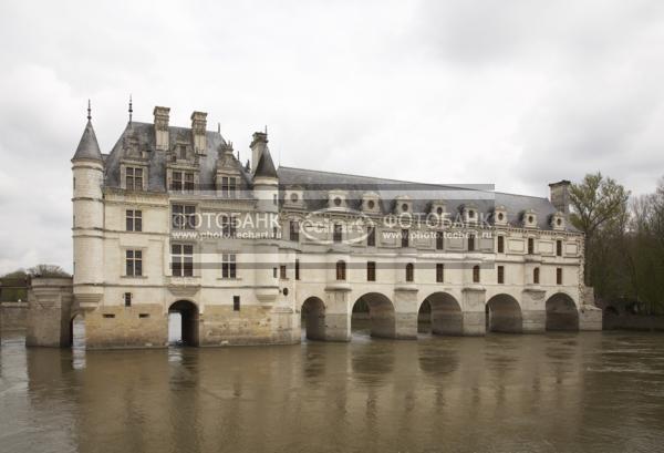 Франция. Долина Луары. Замок Шенонсо. France. Paris. Chateau de Chenonceau. / Город, архитектура / городской пейзаж