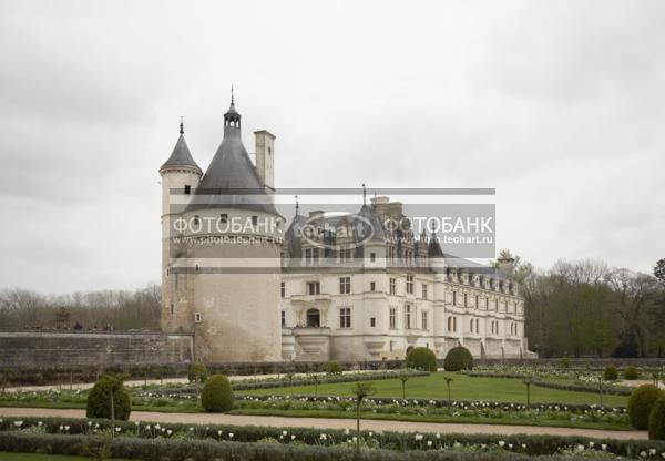 Франция. Долина Луары. Замок Шенонсо. France. Paris. Chateau de Chenonceau. / Город, архитектура / городской пейзаж