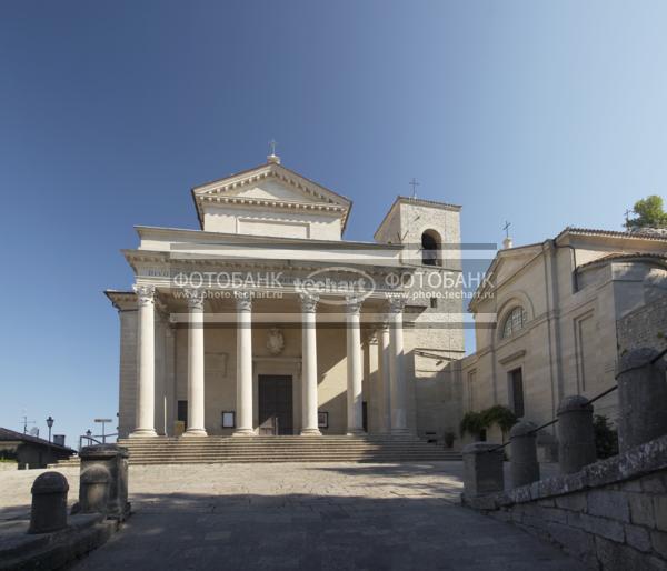 Сан-Марино. Базилика дель Санто. San-Marino. Basilica del Santo. / Город, архитектура / архитектура и скульптура