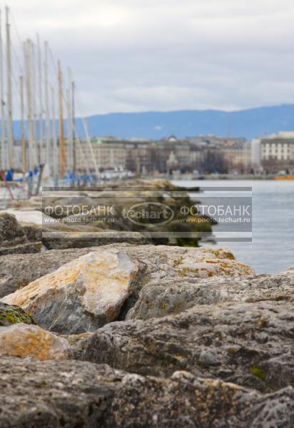 Европа. Швейцария. Женевское озеро. Lac Leman / Природа / реки и озера