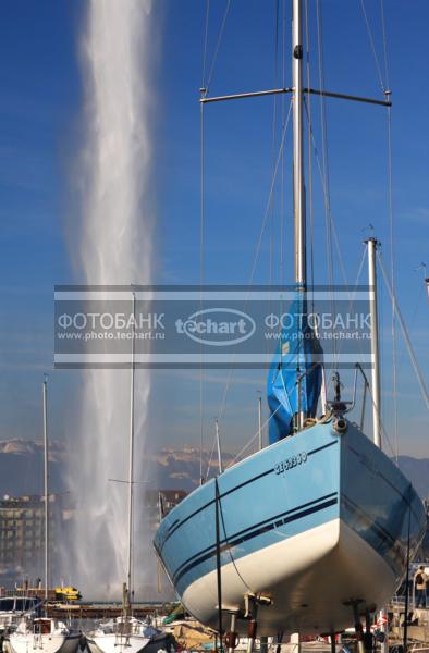 Европа. Швейцария. Женевское озеро. Lac Leman / Техника, транспорт / Водный