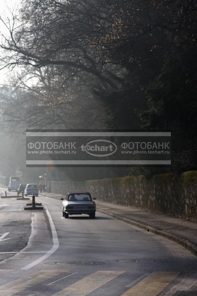 Европа. Швейцария. Дорога в Женеве / Город, архитектура / городской пейзаж