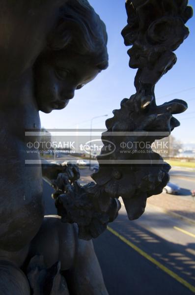 Европа. Швейцария. Скульптура Parc des Eaux-Vives / Город, архитектура / архитектура и скульптура