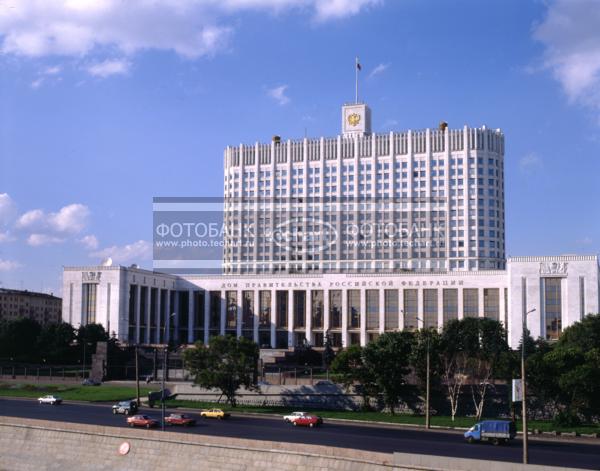 Фото Москвы. Дом правительства Российской Федерации / Город, архитектура / архитектура и скульптура