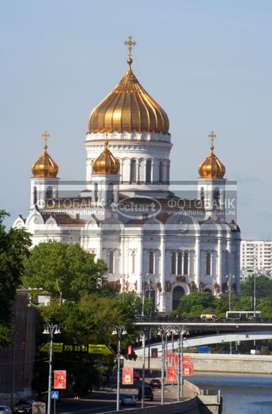 Москва. Храм Христа Спасителя / Город, архитектура / городской пейзаж