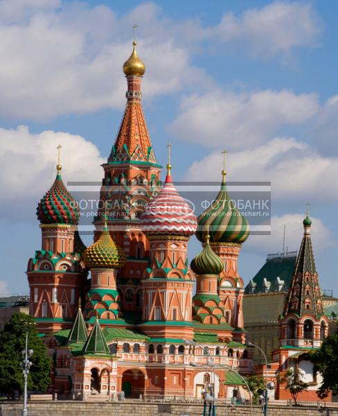 Москва. Покровский собор. Храм Василия Блаженного / Город, архитектура / архитектура и скульптура