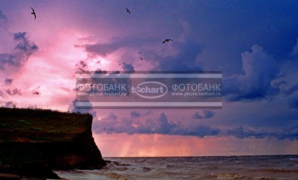 Закат на море / Природа / закаты и рассветы