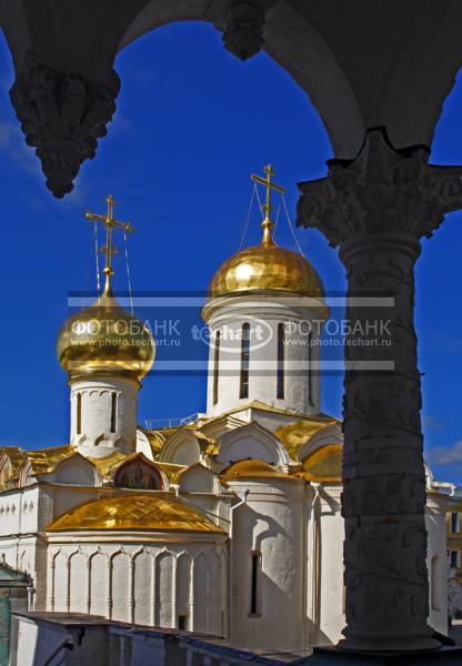 Москва. Троице-Сергиева лавра. Успенский собор / Город, архитектура / архитектура и скульптура