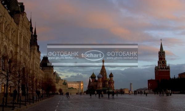 Москва. Красная площадь / Город, архитектура / городской пейзаж