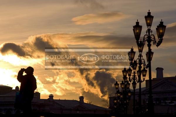 Москва. Манежная площадь / Город, архитектура / городской пейзаж