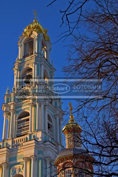 Троице-Сергиева Лавра. Колокольня / Город, архитектура / архитектура и скульптура