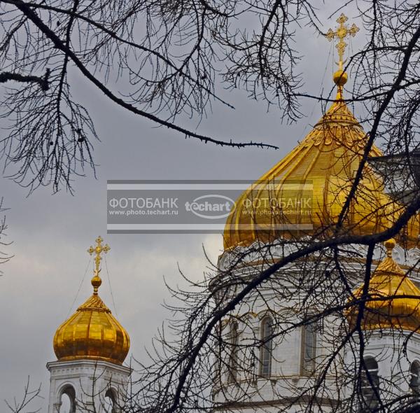 Москва. Храм Христа Спасителя / Город, архитектура / фрагменты и детали