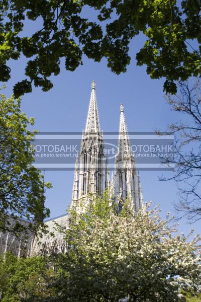 Европа. Австрия. Вена. Devotional Church / Город, архитектура / архитектура и скульптура