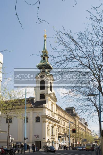 Европа. Австрия. Вена. Ратуша / Город, архитектура / городской пейзаж