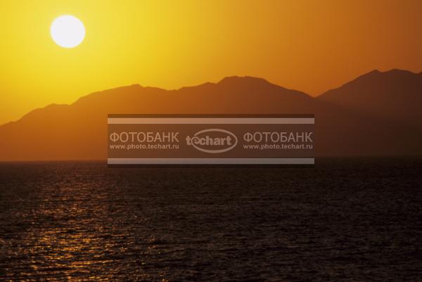 Египет. Закат солнца / Природа / закаты и рассветы