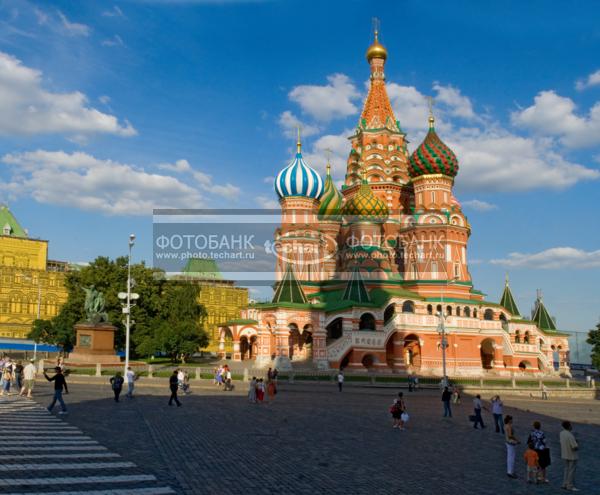 Москва. Собор Василия Блаженного / Город, архитектура / городской пейзаж