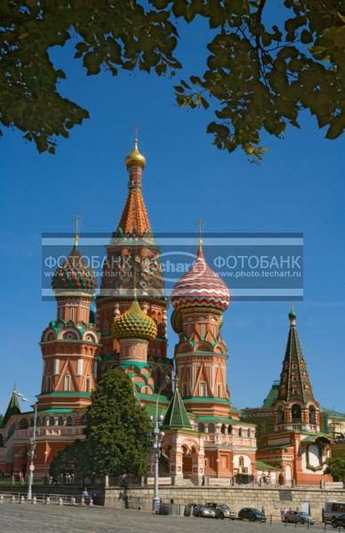 Москва. Собор Василия Блаженного / Город, архитектура / городской пейзаж